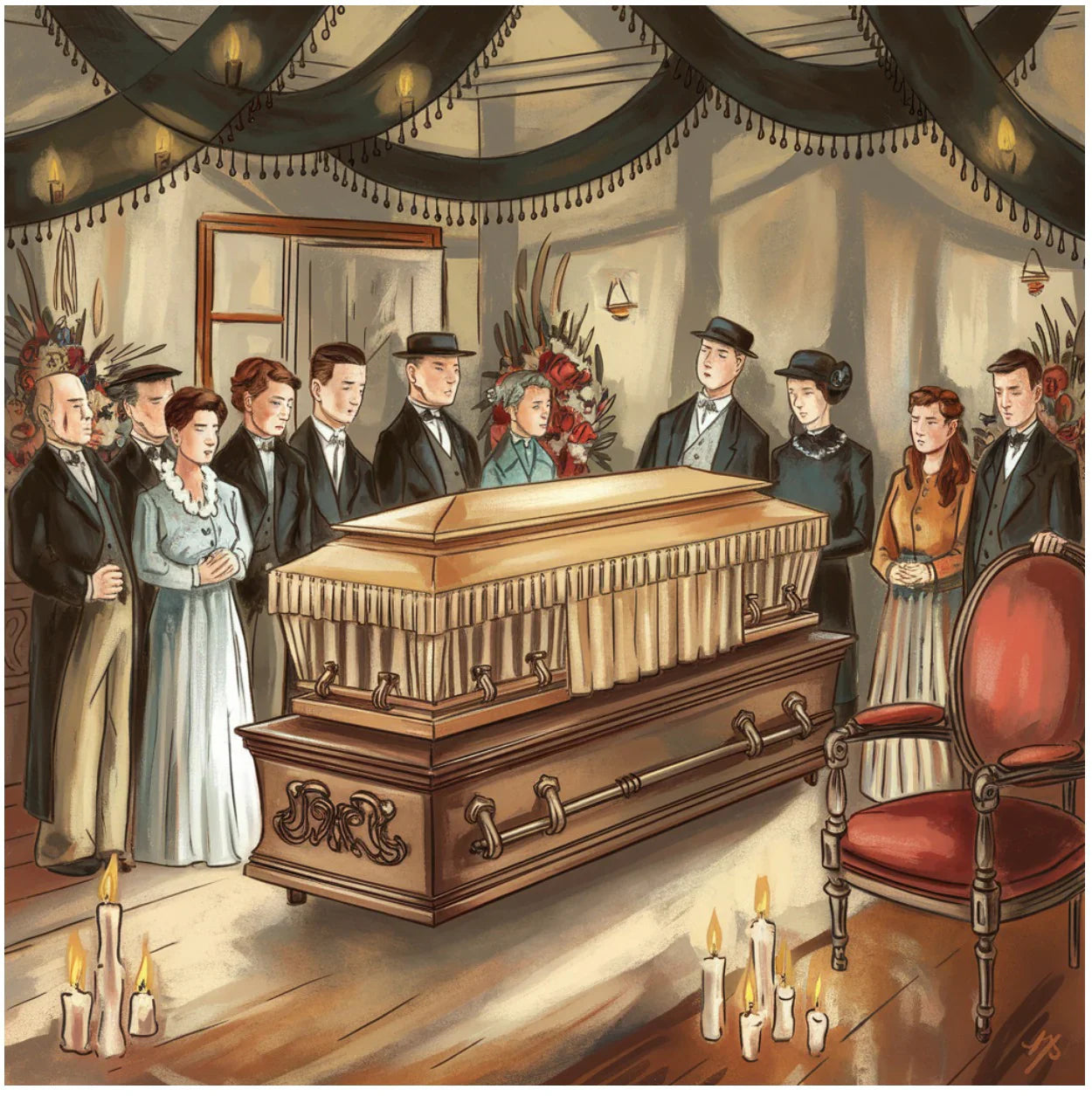 Why Do Funeral Homes Cover the Legs? The Touching Reason Behind This Practice