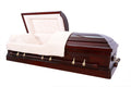 Presidential Solid Mahogany with Almond Velvet Interior