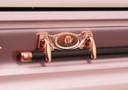 Mother' Casket Pink Finish with Pink Velvet Interior - Metal Casket
