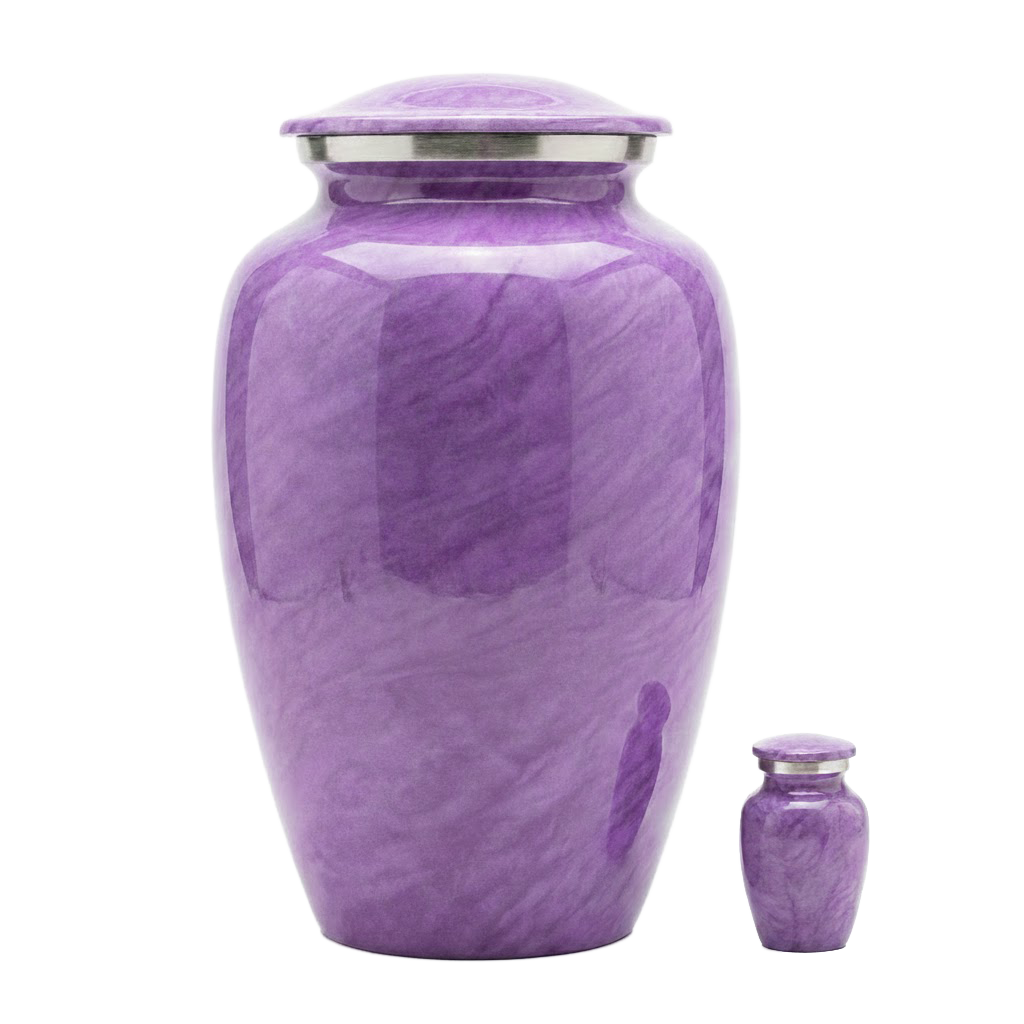 Motif Pastel Cremation Urn