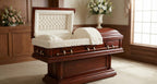 Columbia Solid Mahogany Wood With Velvet Interior