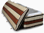 Terra Cado Natural Handmade Casket with White Cotton Interior - Eco-Friendly Casket
