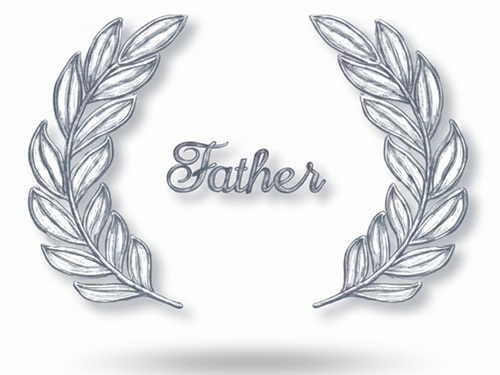 Father Head Panel - Ivory