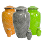 Motif Pastel Cremation Urn