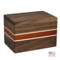 Chalet Walnut Wood Urn