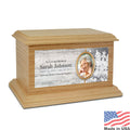 Rainier Treasured Life Oak Wood Urn
