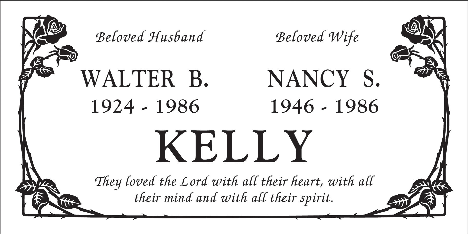 Headstone Border Designs Printable Form Templates and Letter